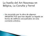 Presentación Art Nouveau