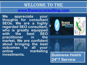 SEO Consulting – Hire Consultant SEO - SEO Consultants