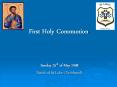 First Holy Communion PowerPoint PPT Presentation
