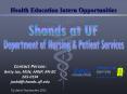 Health Education Intern Opportunities PowerPoint PPT Presentation