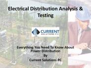 Electrical Distribution Analysis & Testing