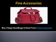 Buy Cheap Designer Handbags Online From Fineaccessories
