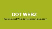 Dot Webz : Web Development And Designing Company