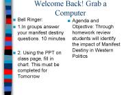 Welcome Back! Grab a Computer