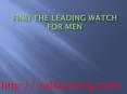Find the leading watch for men PowerPoint PPT Presentation