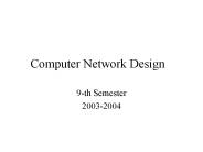Computer Network Design