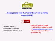 Wealth Sector in Argentina by 2014