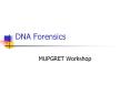 DNA Forensics PowerPoint PPT Presentation