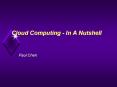 Cloud Computing - In A Nutshell PowerPoint PPT Presentation
