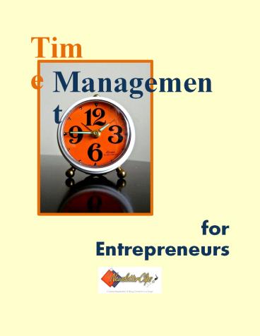 Time Management for Entrepreneurs (1)