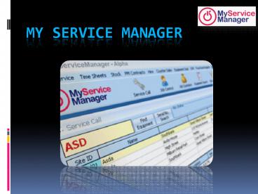 Mobile Field Service -Myservicemanager