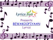 BEWAKOOFIYAAN