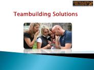 Team Building Company in Uk - Teambuildingsolutions