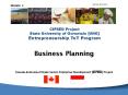 Business Planning PowerPoint PPT Presentation