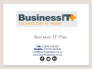 Computer support Chichester - Businessitplus