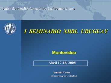 I SEMINARIO XBRL URUGUAY