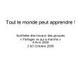 Tout le monde peut apprendre ! PowerPoint PPT Presentation
