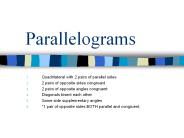 Parallelograms