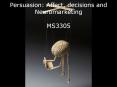 Persuasion: Affect, decisions and Neuromarketing  MS3305 PowerPoint PPT Presentation