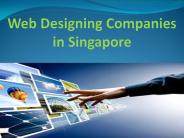 Web Designing Companies in Singapore
