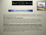 Custom Wall Decal