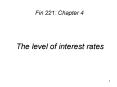 Fin 221: Chapter 4 PowerPoint PPT Presentation