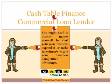 Commercial Loans for bad credit | Commercial Mortgage Financing