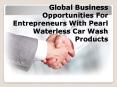 Pearl Waterless International (1) PowerPoint PPT Presentation