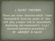 6 SILENT THEORIES