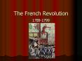 The French Revolution PowerPoint PPT Presentation