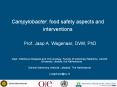 Campylobacter: food safety aspects and interventions PowerPoint PPT Presentation