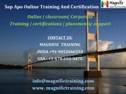 sap apo online training and certification