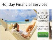 Holiday Loans in UK