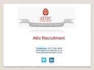 Personal Assistant Jobs in London - Atticrecruitment