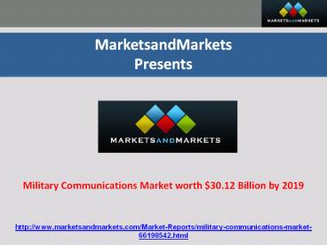 Military Communications Market