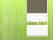 Allama Muhammad Iqbal