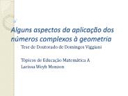 Alguns aspectos da aplica