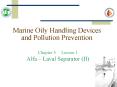Marine Oily Handling Devices and Pollution Prevention PowerPoint PPT Presentation