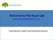Best Pembrokeshire Restaurant