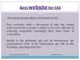 Best website for IAS exam helps the student to identify the pattern of the paper PowerPoint PPT Presentation