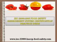 ISO 22000:2005 Food Safety Management System Certification Practice Guide