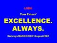 LONG Tom Peters PowerPoint PPT Presentation
