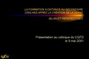 LA FORMATION 