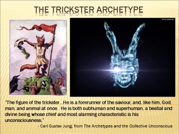 The Trickster Archetype