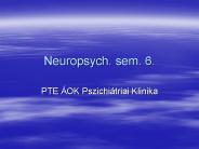 Neuropsych. sem. 6.