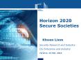 Horizon 2020 Secure Societies PowerPoint PPT Presentation