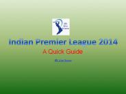 Indian Premier League 2014 (IPL 7)