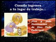 Cuando ingreses a tu lugar de trabajo...