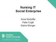Nursing IT Social Enterprise