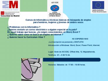Cursos de Inform